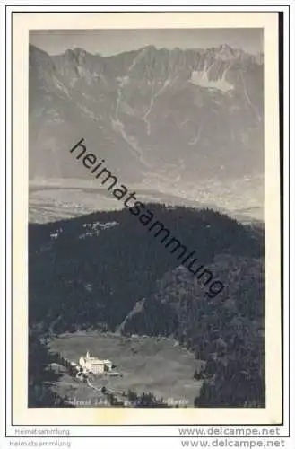 Waldrast gegen Nordkette - Foto-AK