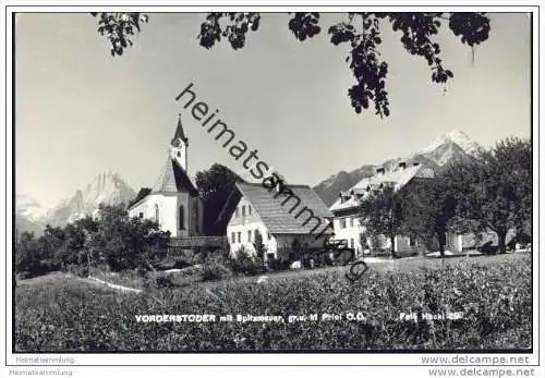 Vorderstoder mit Spitzmauer - Foto-AK