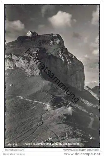 Hoher Kasten mit Gasthaus - Foto-AK