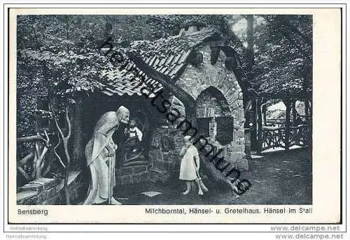 Bergisch-Gladbach - Bensberg - Milchborntal - Hänsel- und Gretelhaus - Besitzer W. Mangold