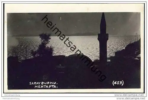 Saray Burnu - Mehtapta - Foto-AK 30er Jahre