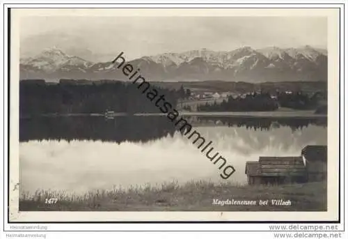 Magdalenensee bei Villach - Foto-AK