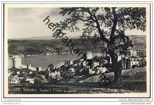 Istanbul - Rumeli Hisar - Foto-AK 30er Jahre