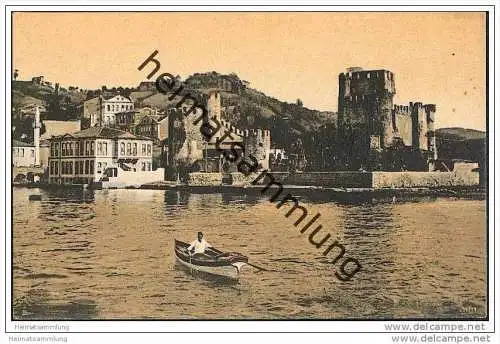 Constantinople - Alte Ruine Kleinasien Anadolu Hissar