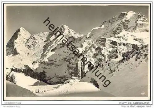 Eiger - Mönch und Jungfrau - Foto-AK