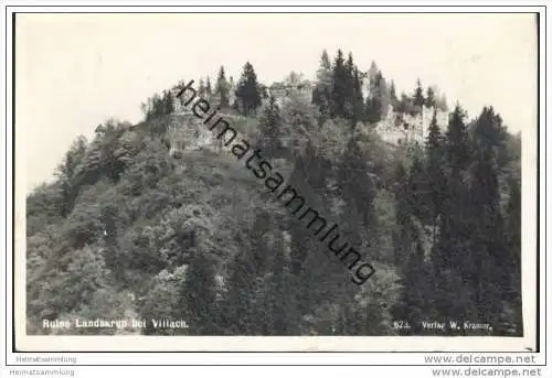 Ruine Landskron bei Villach - Foto-AK