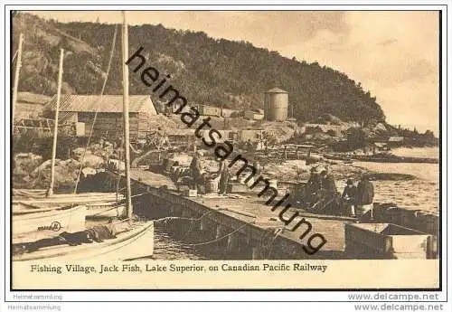 Jack Fish - Fishing City - Canadian Pacific Railway