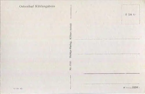 Kühlungsborn - Heldge-Verlag Köthen 1953