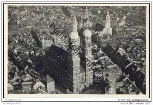 München - Frauenkirche - Foto-AK 30er Jahre