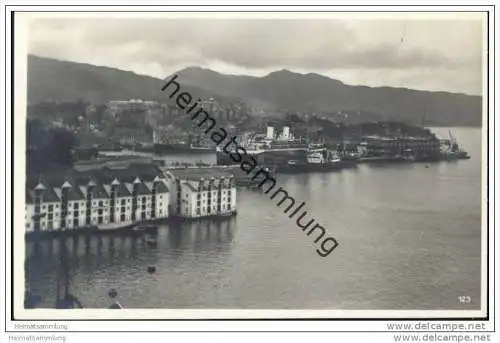 Bergen - Foto-AK 20er Jahre