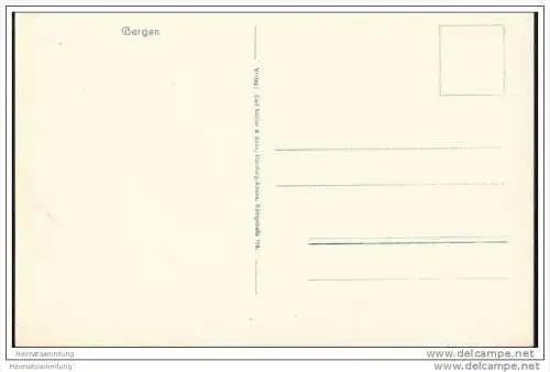 Bergen - Foto-AK 20er Jahre