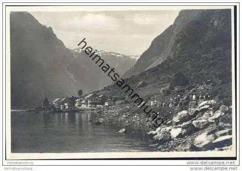Gudvangen - Foto-AK