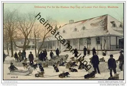 Lower Fort Garry - Delivering Fur for the Hudson Bay Coy