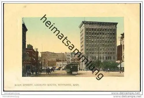 Winnipeg - Main Street - Strassenbahn