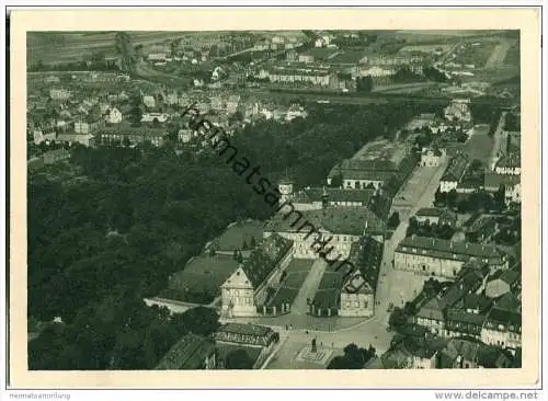 Fulda - Stadtschloss - Fliegeraufnahme