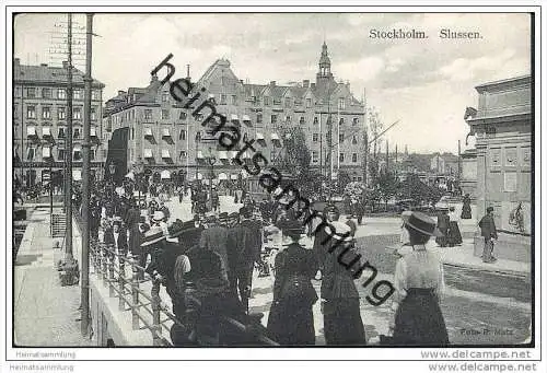 Stockholm - Slussen - 20er Jahre