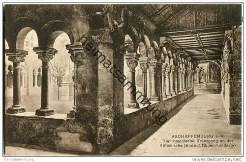 Aschaffenburg - Stiftskirche - Kreuzgang