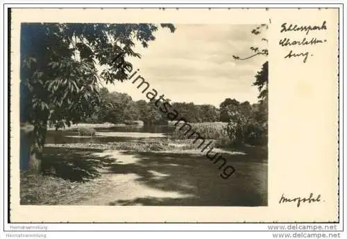 Berlin-Charlottenburg - Schlosspark - Verlag Theo Zobel Ilmenau 30er Jahre