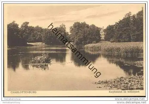 Berlin-Charlottenburg - Karpfenteich im Schlosspark