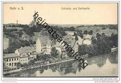 Halle-Gröllwitz - Saalepartie