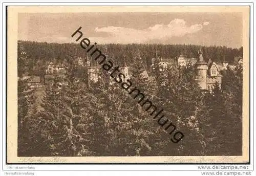 Schierke - Partie mit Burghotel