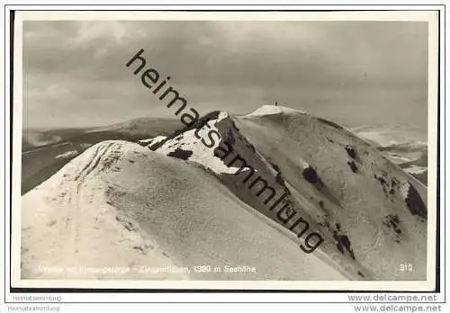 Riesengebirge - Ziegenrücken - Foto-AK