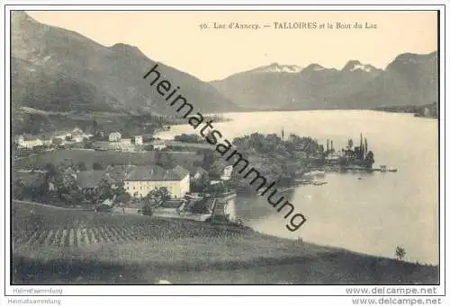 Lac d' Annecy - Talloires et le Bout du Lac