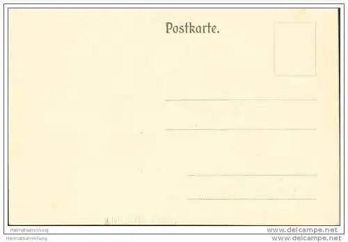 Landschaft Â? Künstlerkarte signiert F. Meumann 1916