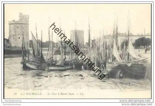 La Rochelle Le Port a Maree basse