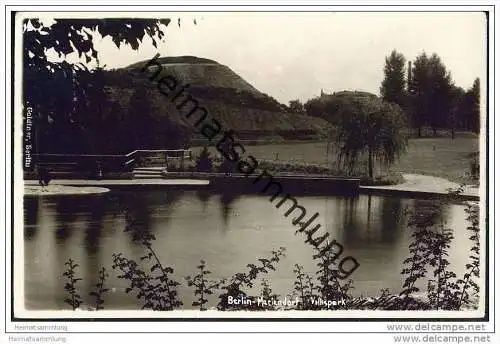 Berlin - Mariendorf - Volkspark - Foto-AK