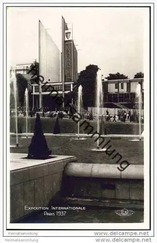 Paris - Exposition Internationale 1937 - Pavillon de la Norvege - Foto-AK