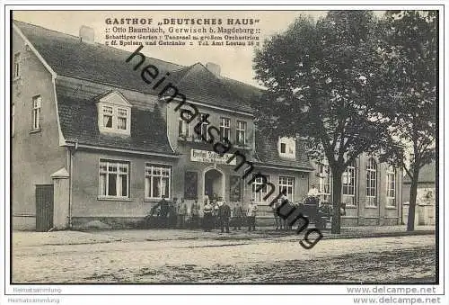 Biederitz-Gerwisch - Gasthof Deutsches Haus - Otto Baumbach