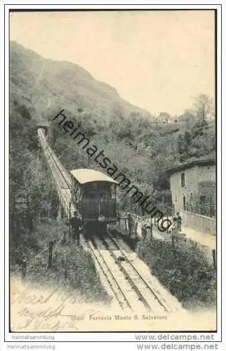 Ferrovia Monte S. Salvatore - Eisenbahn