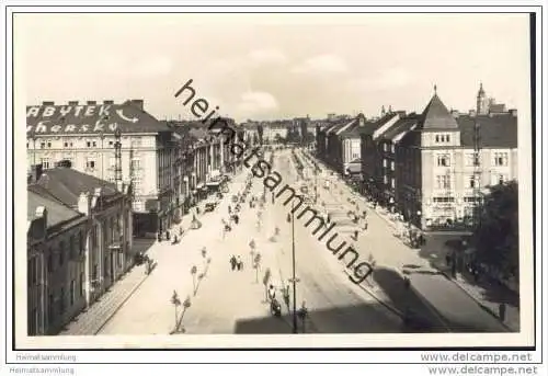 Königgrätz (Hradec Kralové) - Bismarckstrasse - Foto-AK