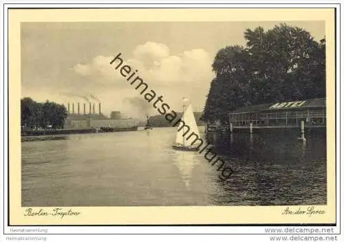 Berlin-Treptow an der Spree - Verlag F. Setecki Berlin 30er Jahre