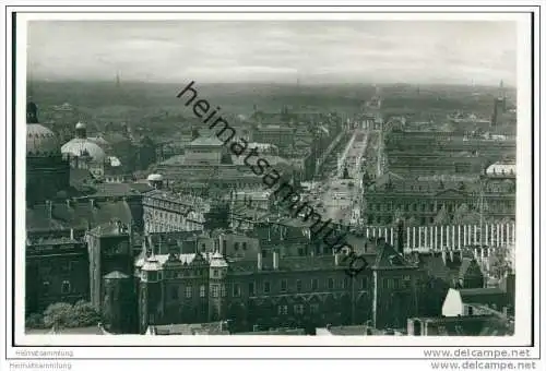 Berlin-Mitte über den Dächern - Foto-AK 30er Jahre