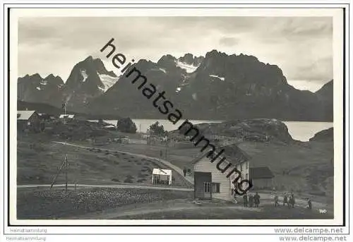 Digermulen-Lofoten - Foto-AK 30er Jahre