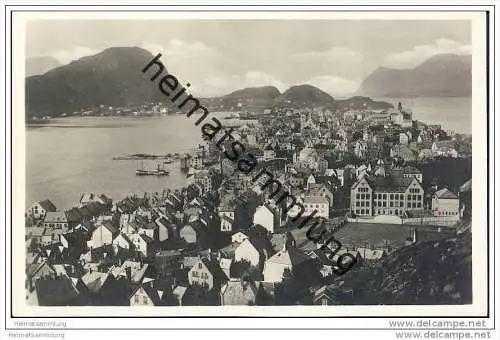 Aalesund - Foto-AK 30er Jahre