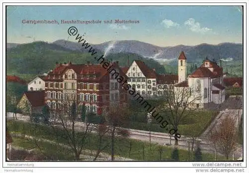 77723 Gengenbach - Haushaltungsschule und Mutterhaus