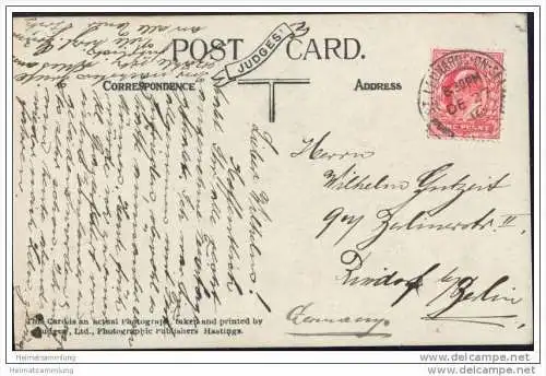 Hastings - Parade - Promenade Foto-AK