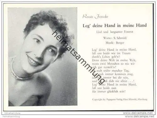Renée Franke - Leg Deine Hand...