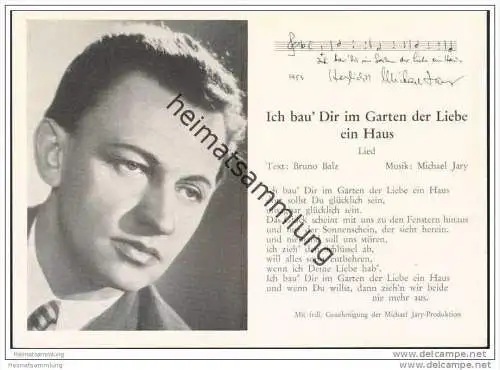 Michael Jary - Ich bau dir im Garten... 1953