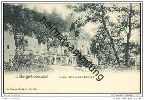 Kalkberge - Rüdersdorf - Die alten Kalköfen am Glockenberg