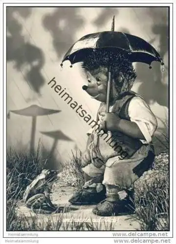 Mecki - ...und warte auf Dich! - Nr. 17 - Frosch - Regenschirm