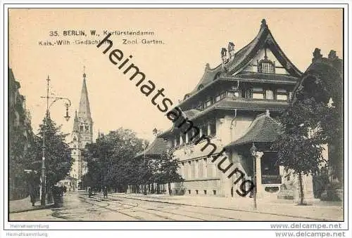 Berlin-Charlottenburg - Budapesterstrasse - Zoologischer Garten - 30er Jahre