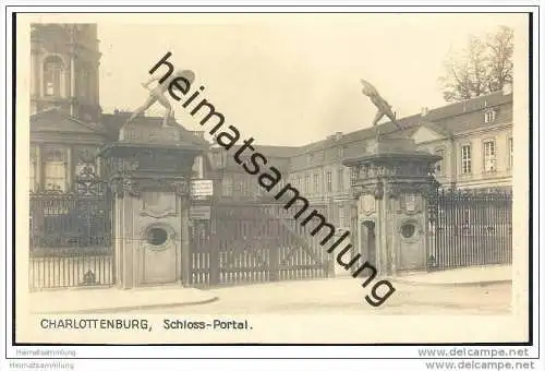 Berlin-Charlottenburg - Schloss-Portal