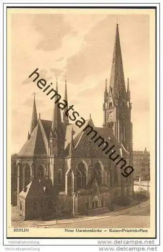 Berlin-Kreuzberg - Neue Garnisonskirche - Kaiser-Friedrich-Platz