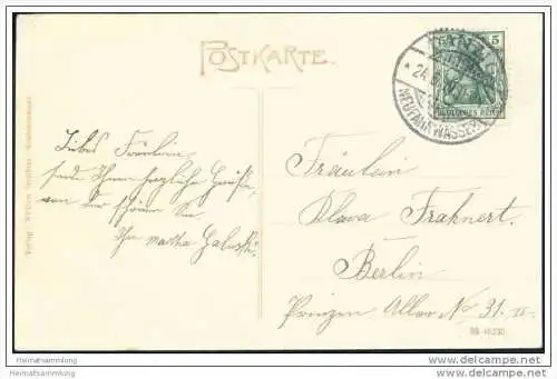 Neufahrwasser-Westerplatte - Leuchtturm beim Sturm