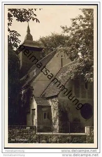 Berlin-Lichterfelde - Alte Dorfkirche - Foto-AK 30er Jahre