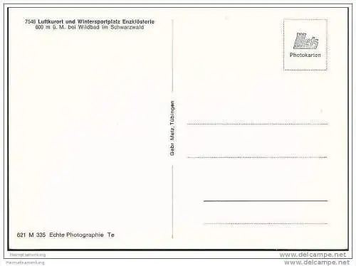 Enzklösterle - Foto-AK Grossformat